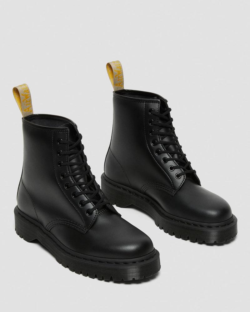 Dr Martens Vegan 1460 Bex Mono Veterlaarzen Heren Zwart | NL 267YXF